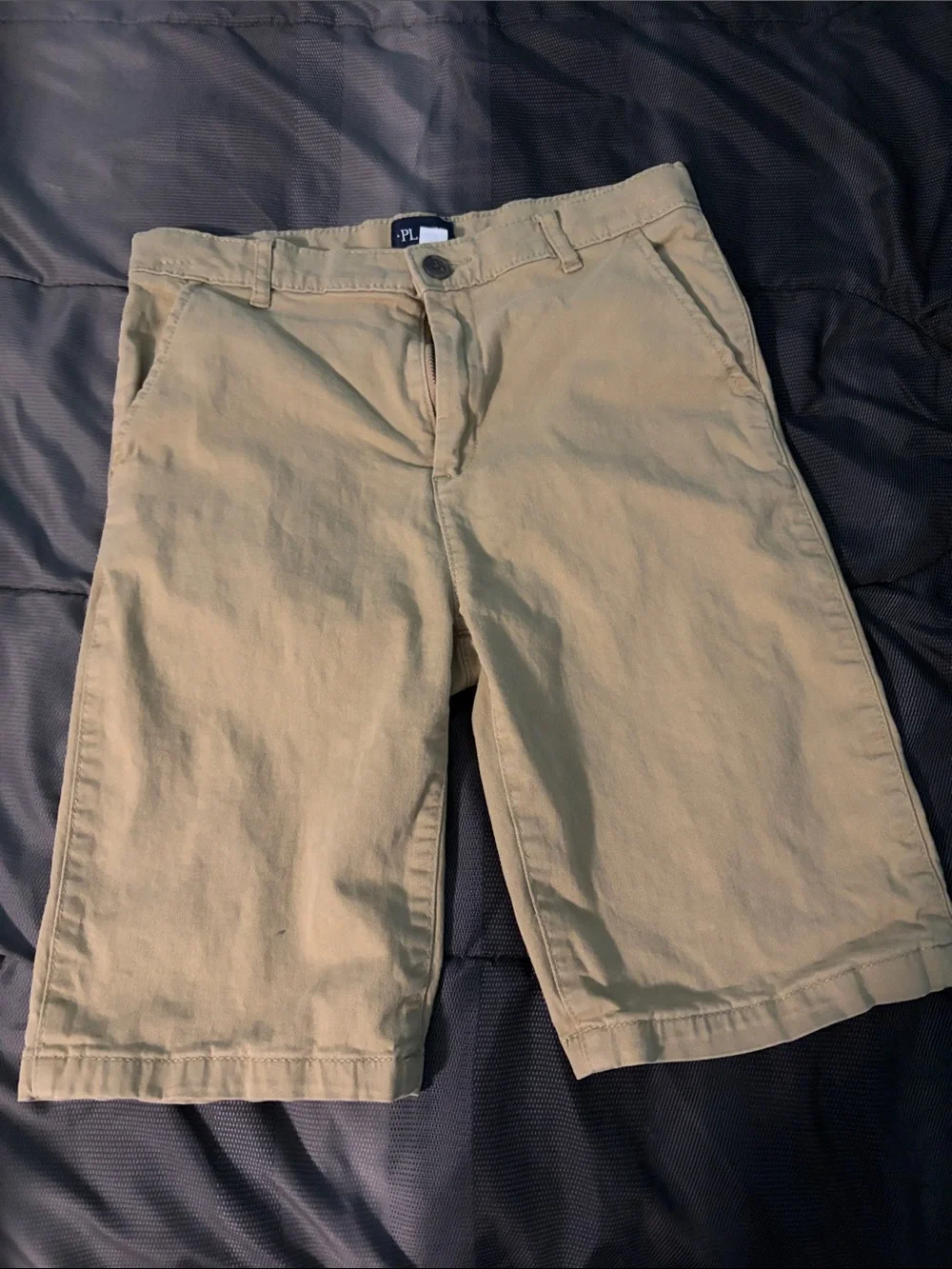 Boys khaki shorts